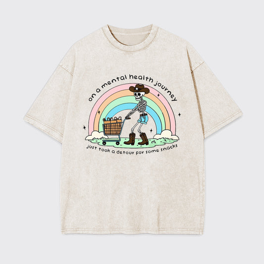 Mental Health Journey Garment-dye Tees