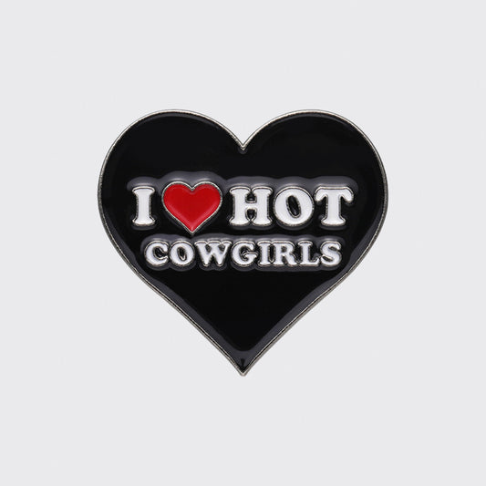 I Love Cowgirls_Broncobay Pin