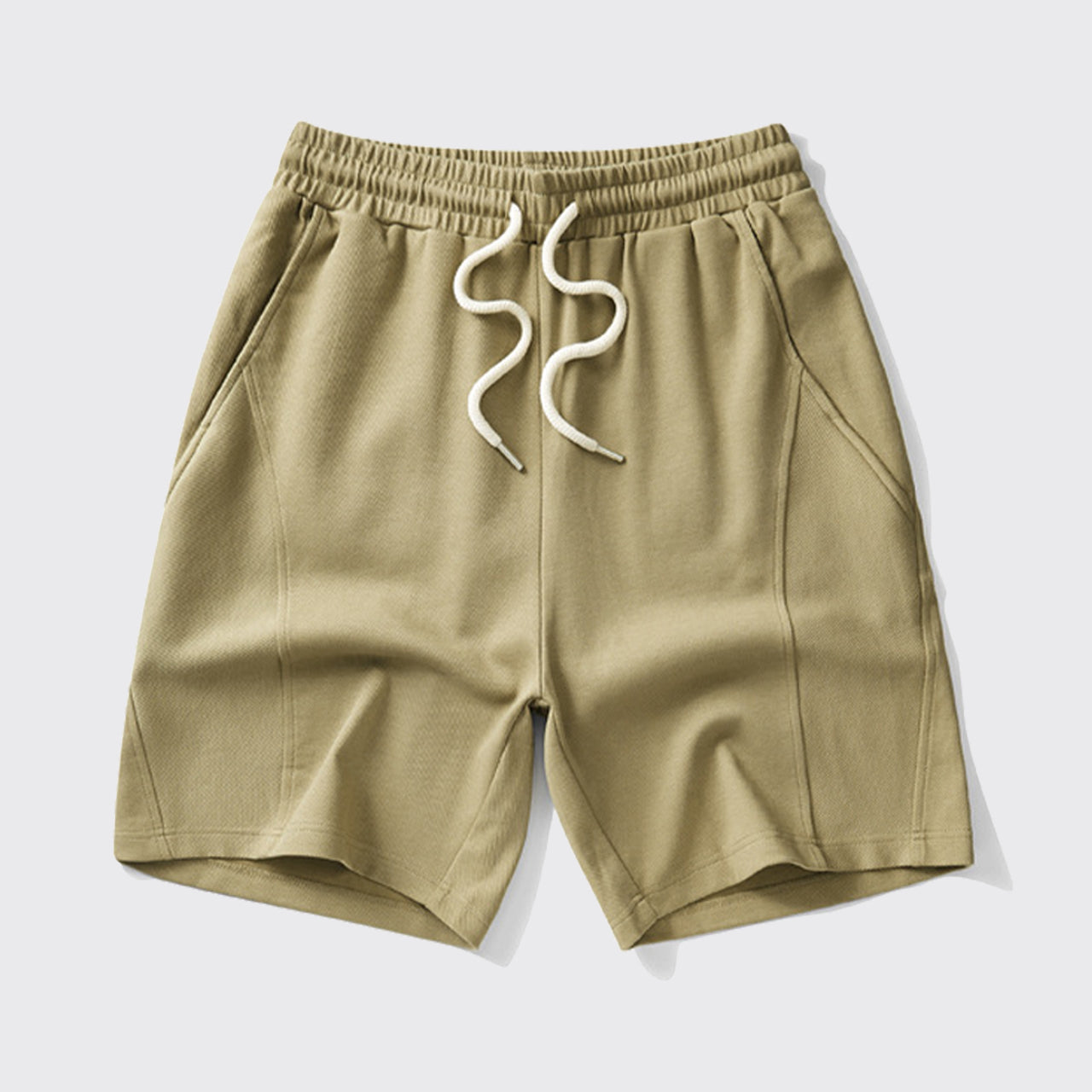 Khaki Men's Casual Shorts
