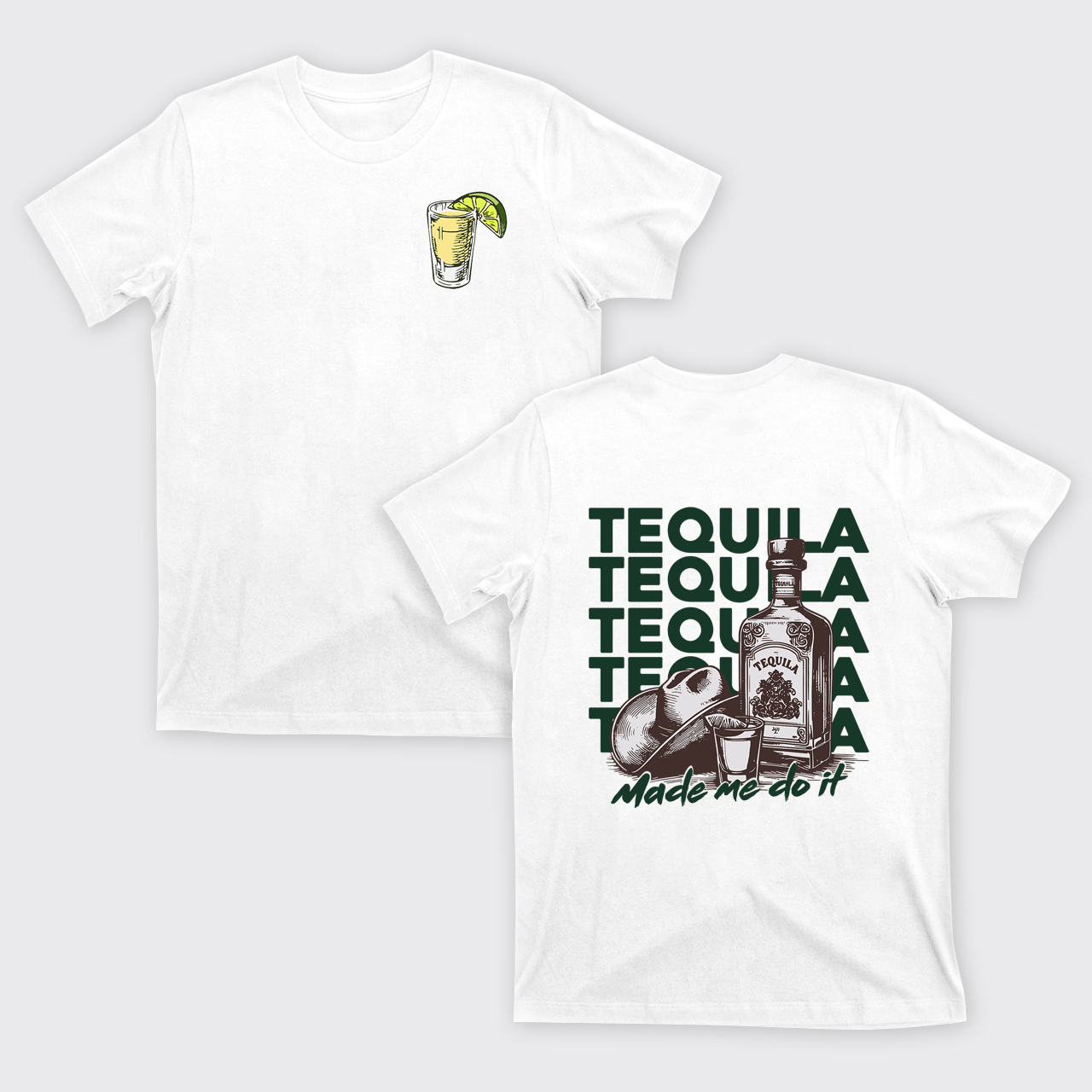 Cute Tequila Shot Lover T-Shirts