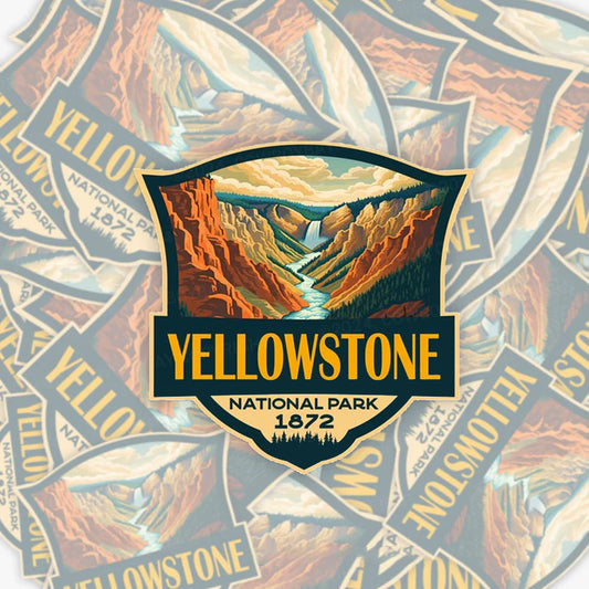 Yellowstone National Park_Broncobay Sticker