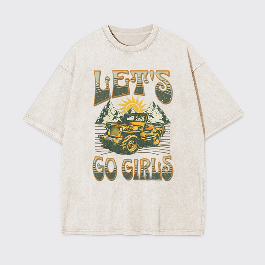 Girls Weekend Vacation Garment-dye Tees