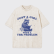 Just A Girl With A TBR Problem Garment-dye Tees