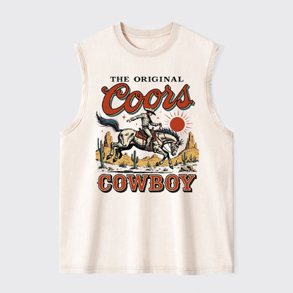 Vintage Wild West 90s Washed Tanks