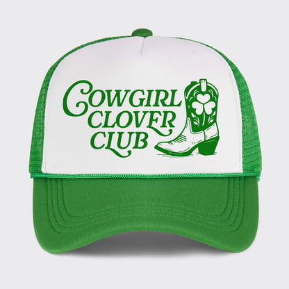 Cowgirl Clover Club Trucker Hat
