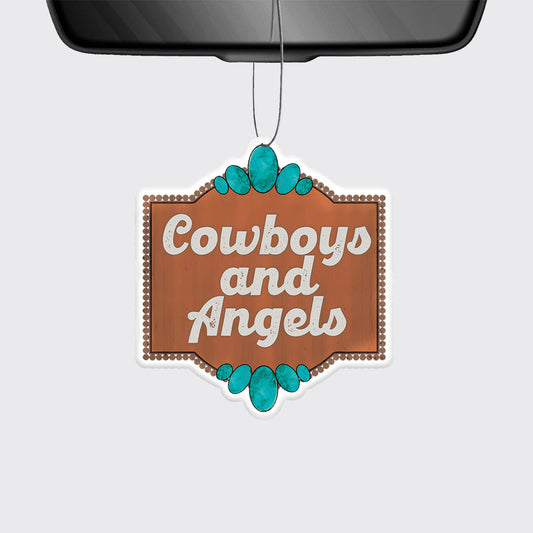 Cowboy And Angel_Broncobay Car Air Freshener