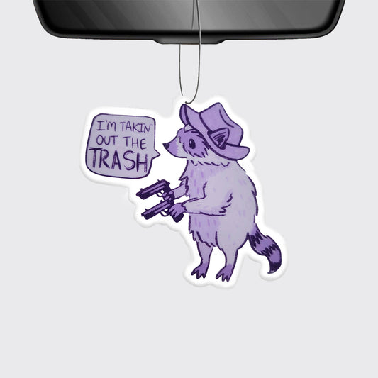 Raccoon Glitter_Broncobay Car Air Freshener