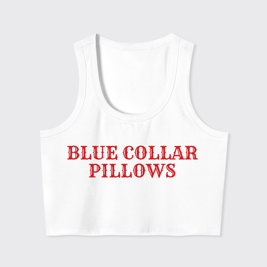 Blue Collar Pillows Tank Top