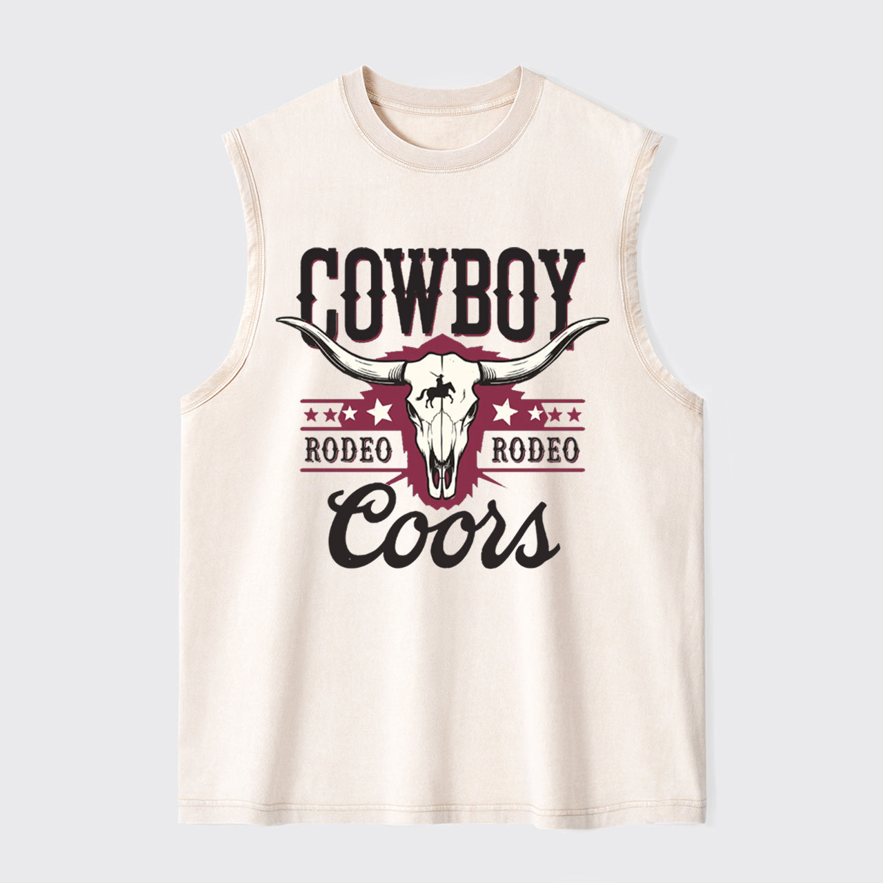 Cowboy Rodeo Washed Tanks