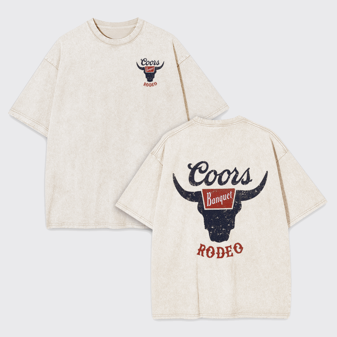 Rodeo Spirit Vintage Western Garment-dye Tees