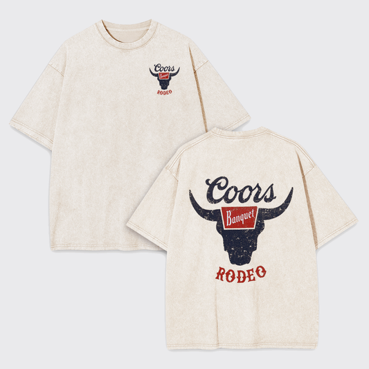 Rodeo Spirit Vintage Western Garment-dye Tees