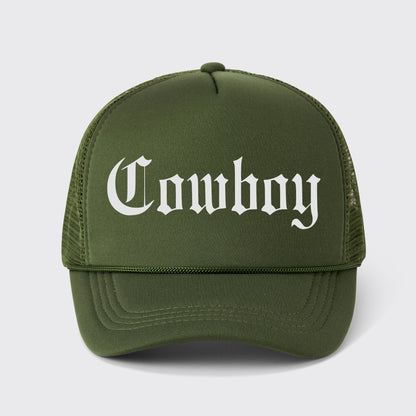 Cowboy Trucker Hat