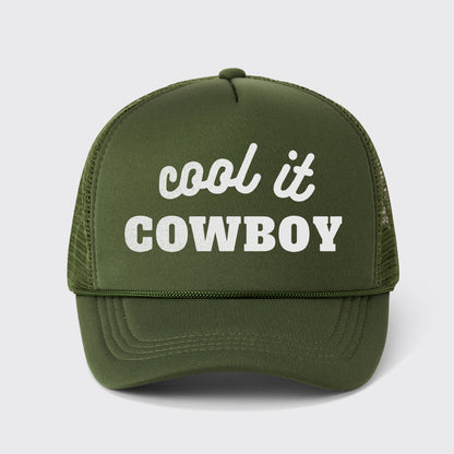 Cool It Cowboy Trucker Hat