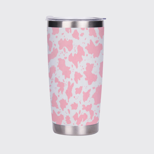 Pink Cheetah Print Tumbler