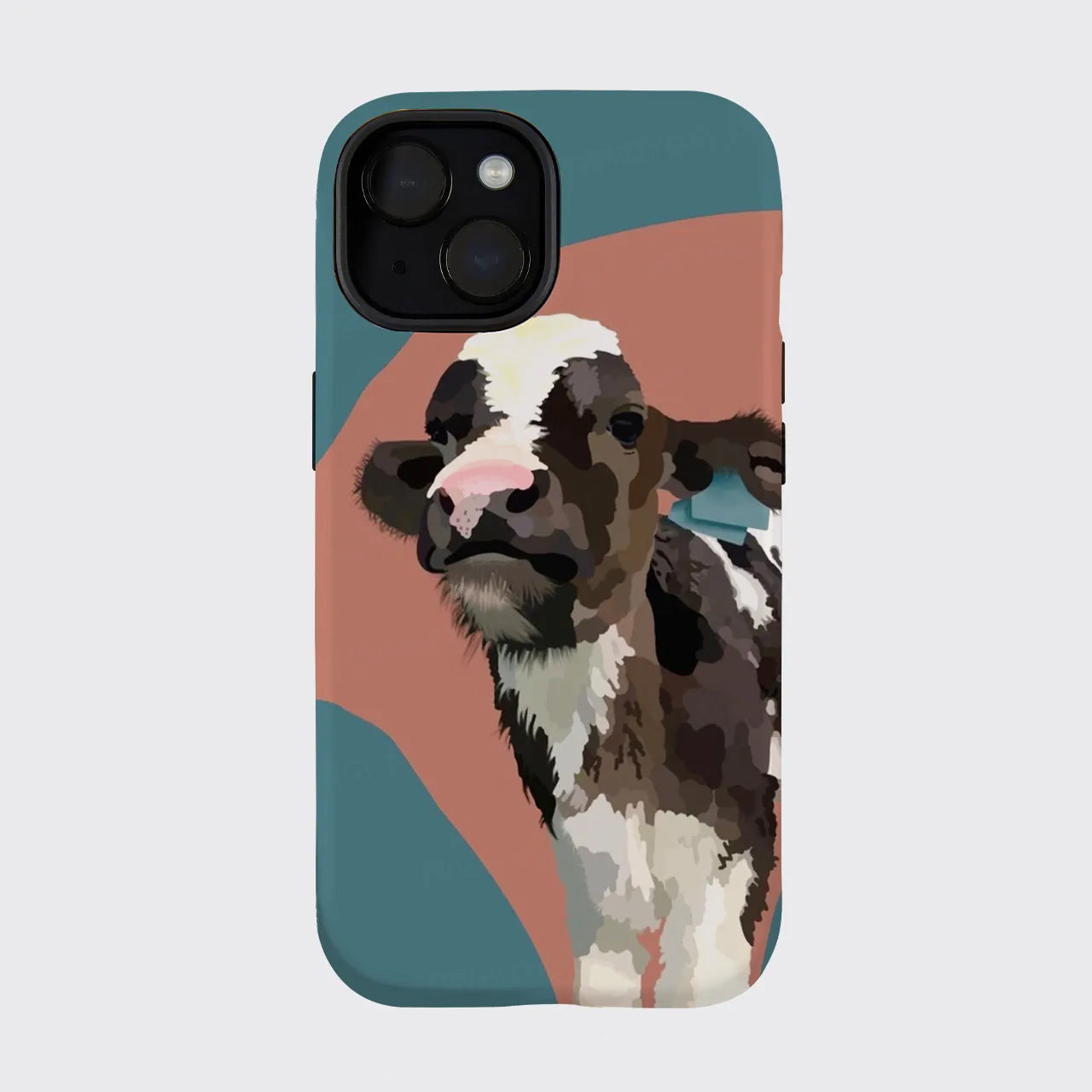 Oil Painted Cow_Broncobay Phone Case