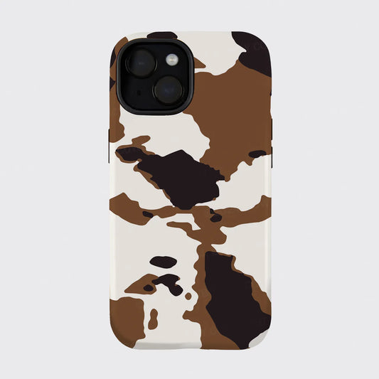 Retro Cow Patchwork_Broncobay Phone Case