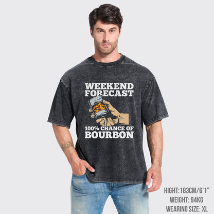 Bourbon Whiskey Garment-dye Tees