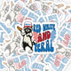 4th Of July-Red White And Feral_Broncobay Sticker