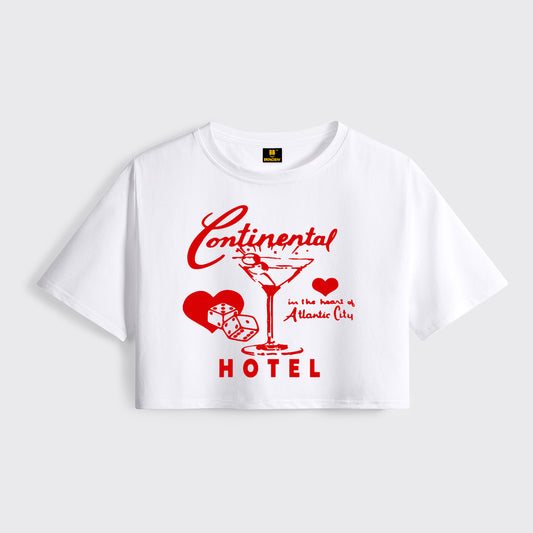 Holiday Romance Cropped Boxy Tee