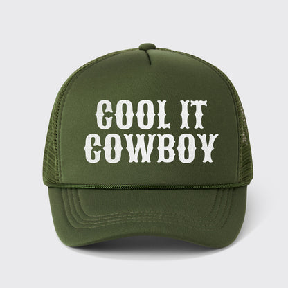 Cool It Cowboy Trucker Hat