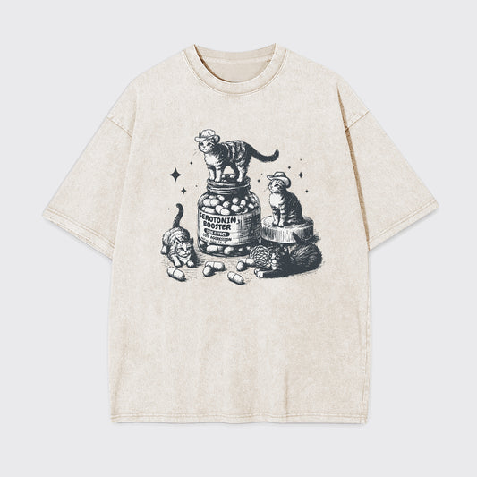 Mental Health-Positive Depression Garment-dye Tees