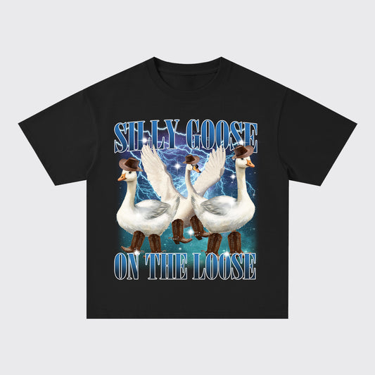 Silly Goose On The Loose Oversize T-Shirts