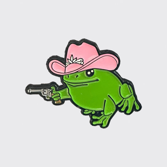 Cowboy Frog_Cowboybay Pin