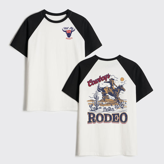 Not My First Cowboys Rodeo Raglan T-shirts
