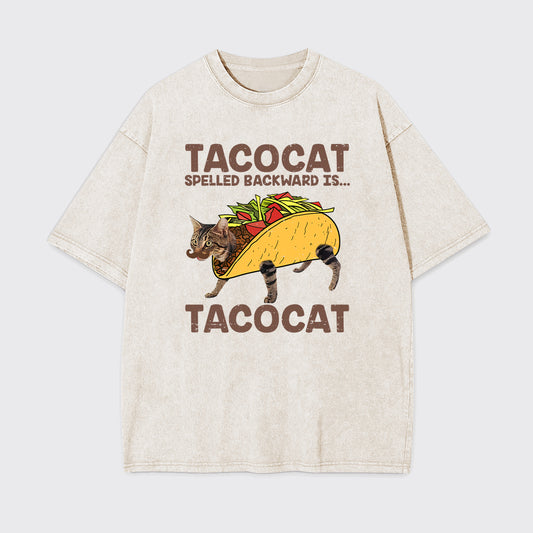Vintage Taco & Cat Garment-dye Tees