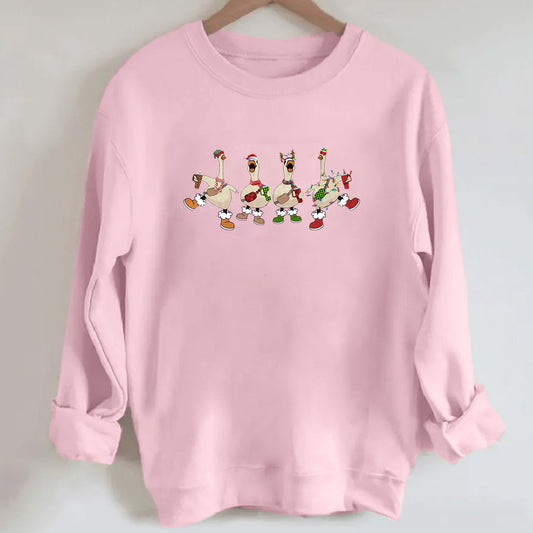 Christmas Gooses Obsessive Cup Disorder Sweatshirt