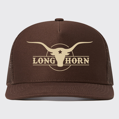 Long Horn Trucker Hat