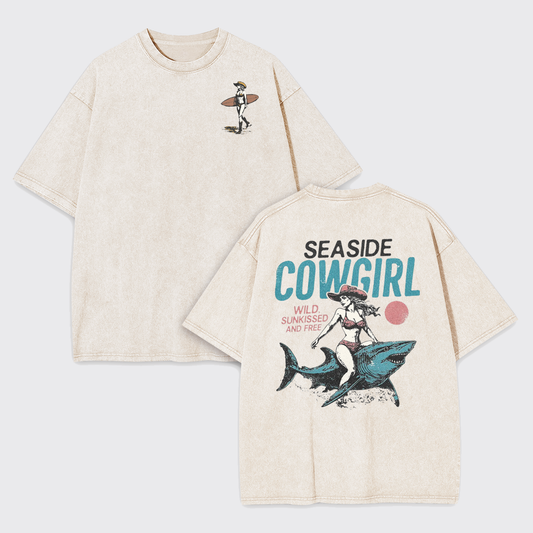 Cowgirl Summer Garment-dye Tees