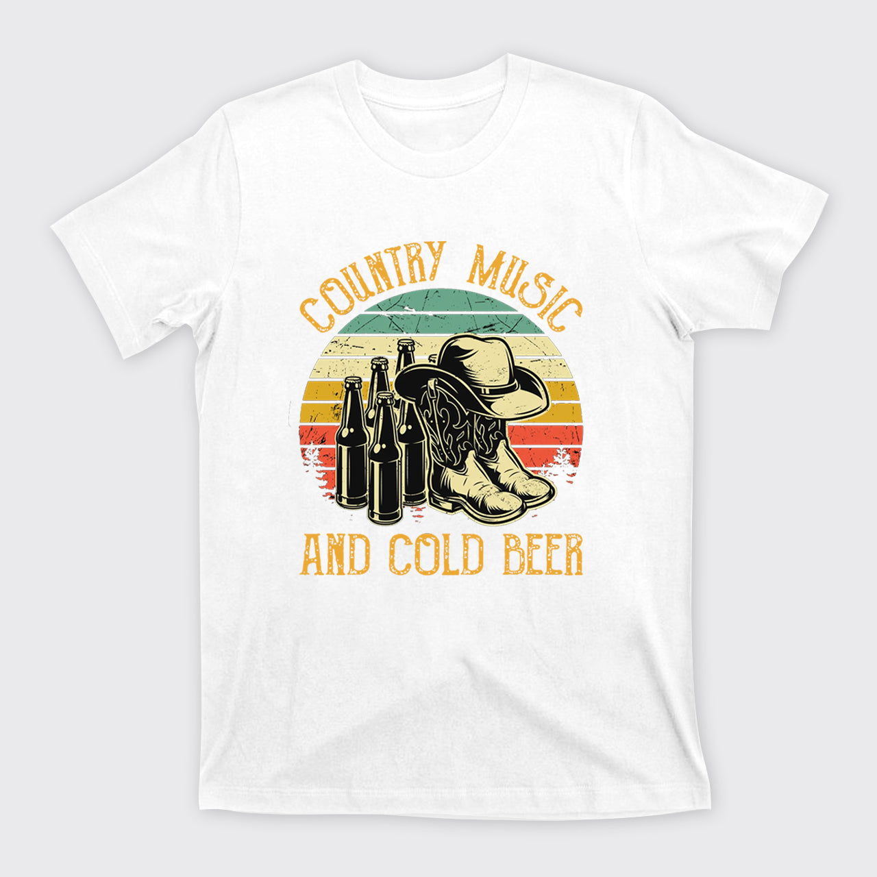 Country Music And Cold Beer T-Shirts