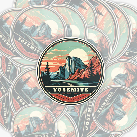 Yosemite National Park_Broncobay Sticker