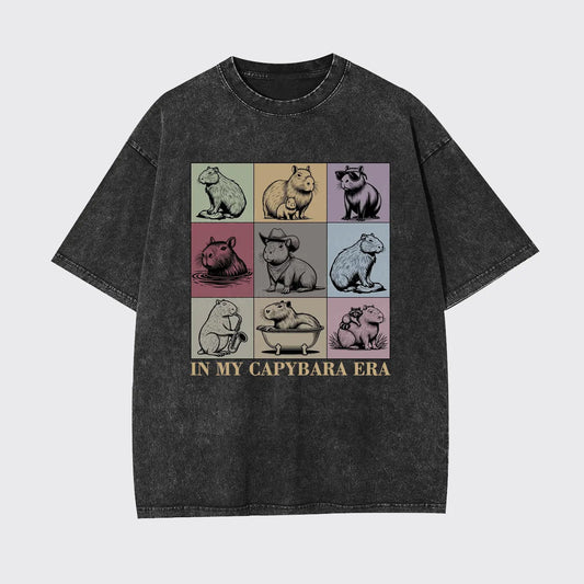 In My Capybara Era Garment-dye Tees