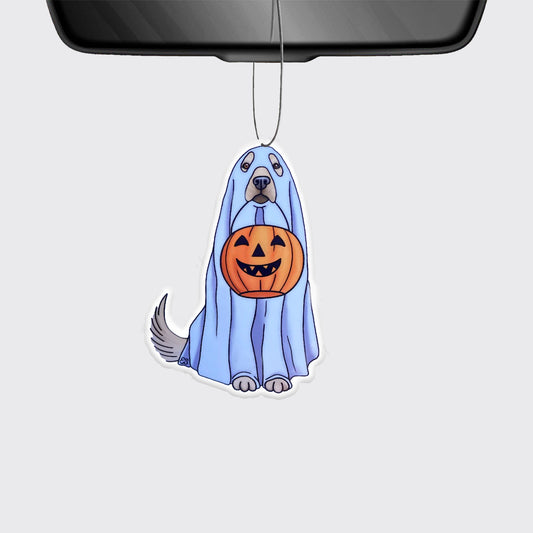 Golden Retriever Ghost_Broncobay Car Air Freshener