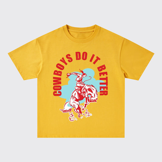 Cowboys Do It Better Oversize T-Shirts