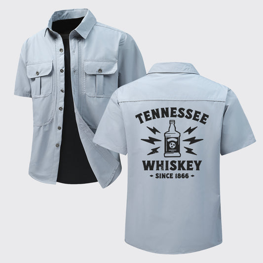 Tennessee Whiskey Jack Daniel's Alcohol Liquor Work Shirts