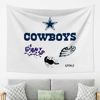 Cowboys Run the NFL East Cowboybay Tapestry