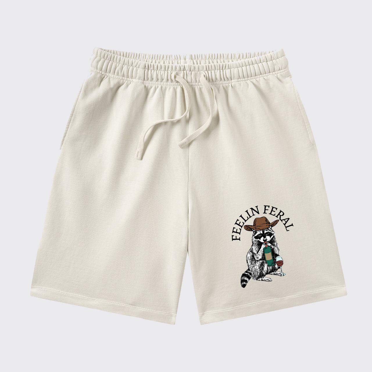 Funny Raccoon_Broncobay Shorts