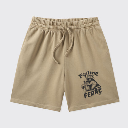 Feeling Feral Of Raccoon_Broncobay Shorts