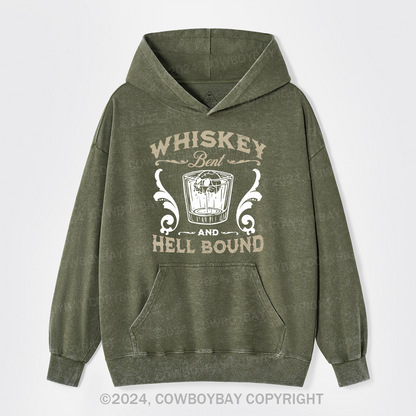 Whiskey Bent & Hell Bound Garment-Dye Hoodies