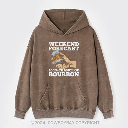 Bourbon Whiskey Garment-Dye Hoodies