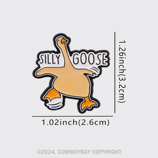 Silly Goose_Broncobay Pin