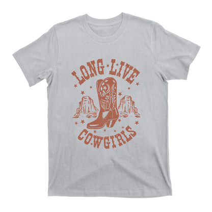 Cowgirls Western Long Lives T-Shirts