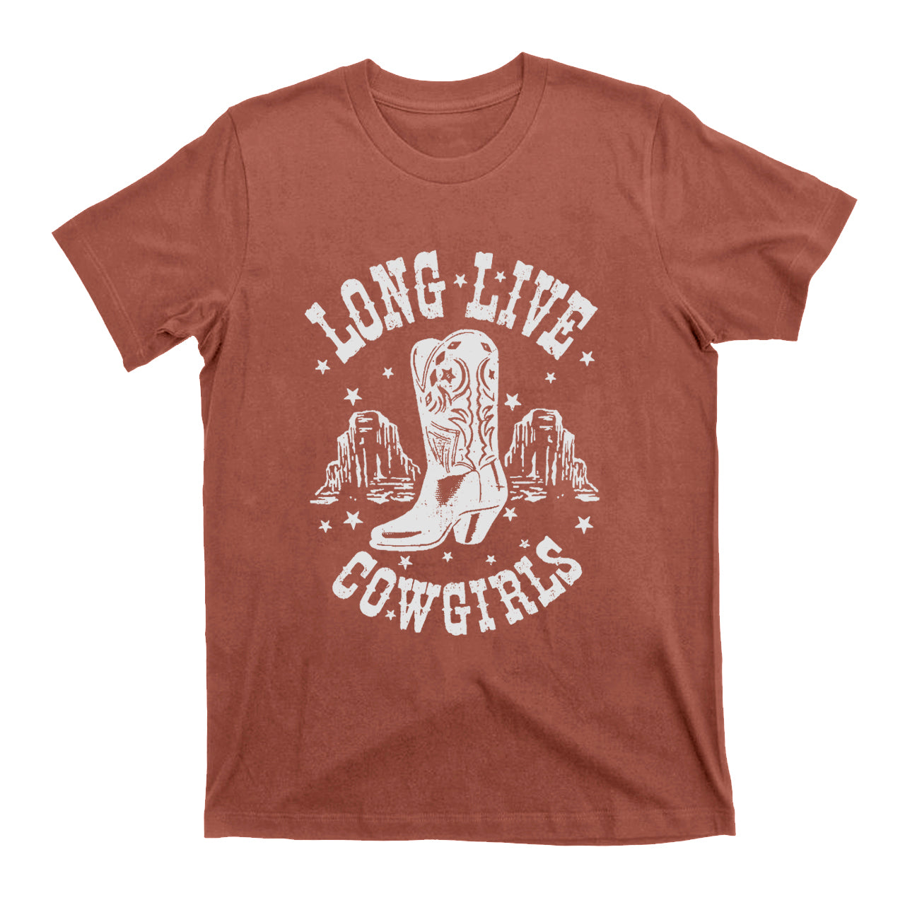 Cowgirls Western Long Lives T-Shirts