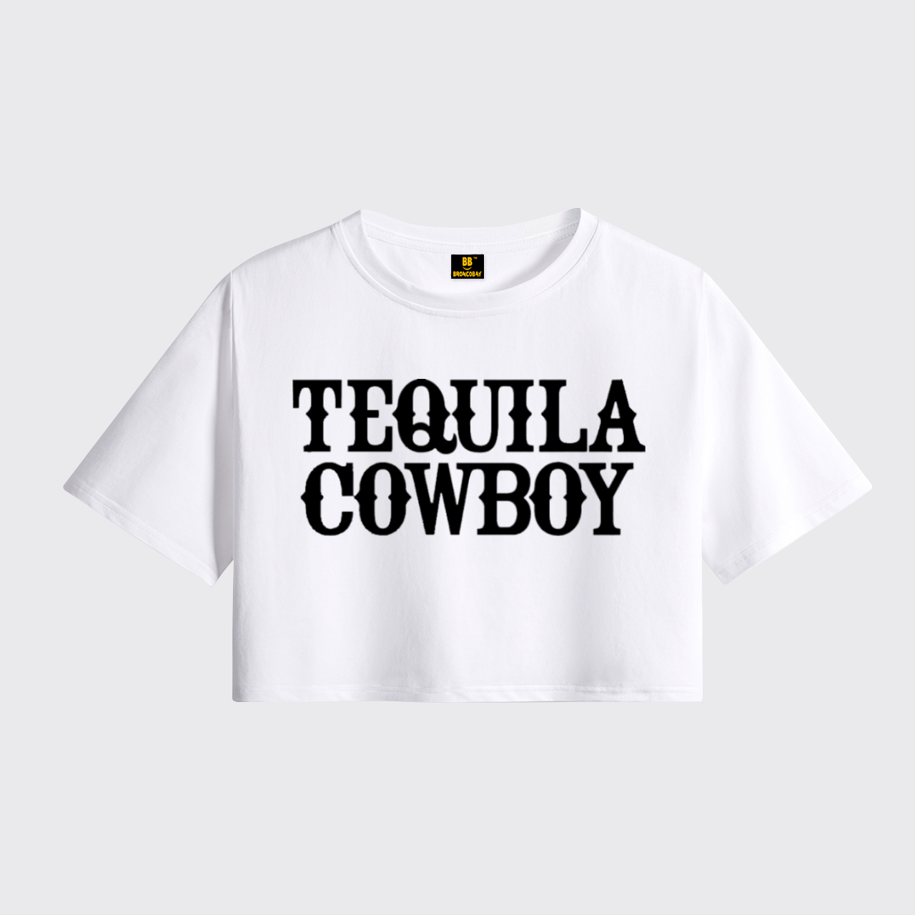 Tequila Cowboy Cropped Boxy Tee