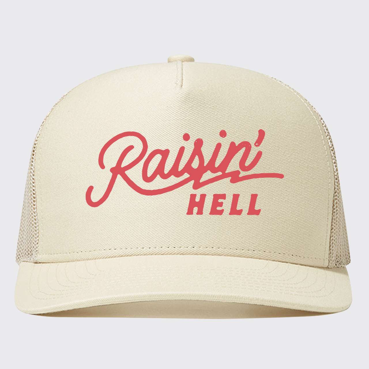 Raisin' Hell Funny&Humorous Southern Trucker Hat