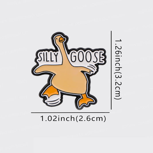 Silly Goose_Broncobay Pin