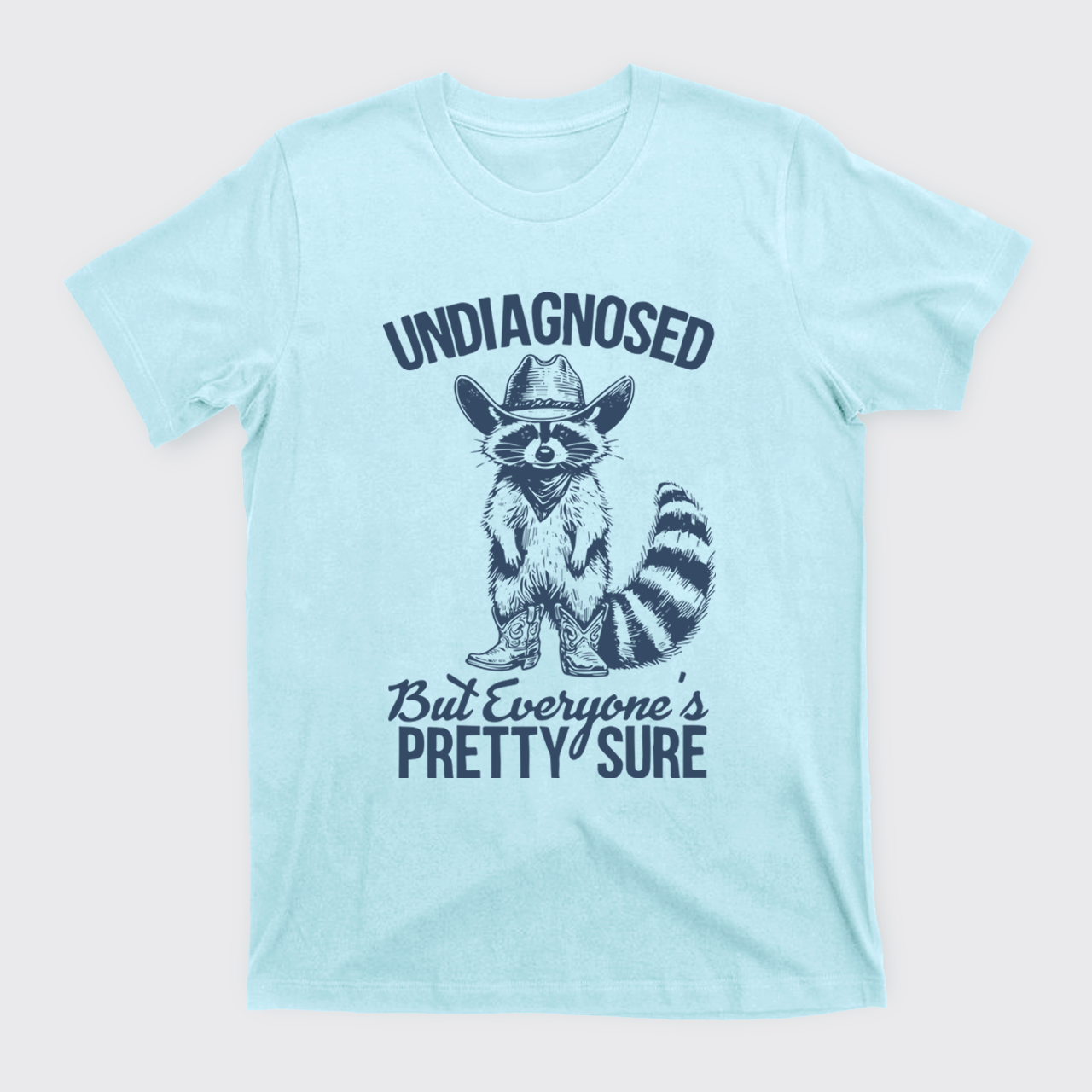 Sarcastic Raccoon-Undiagnosed But Everyone Pretty Sure T-Shirts